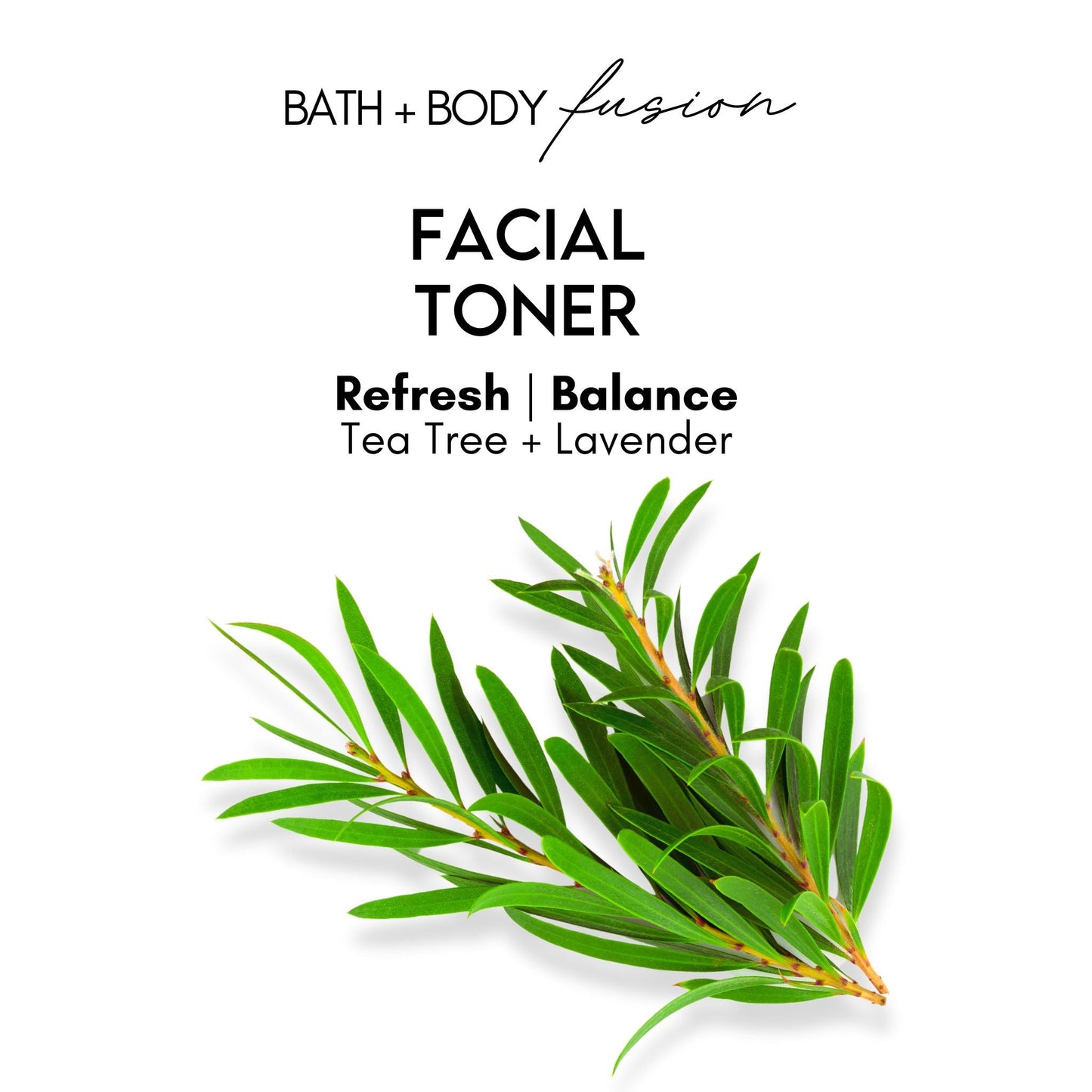 FACIAL TONER - TEA TREE + LAVENDER