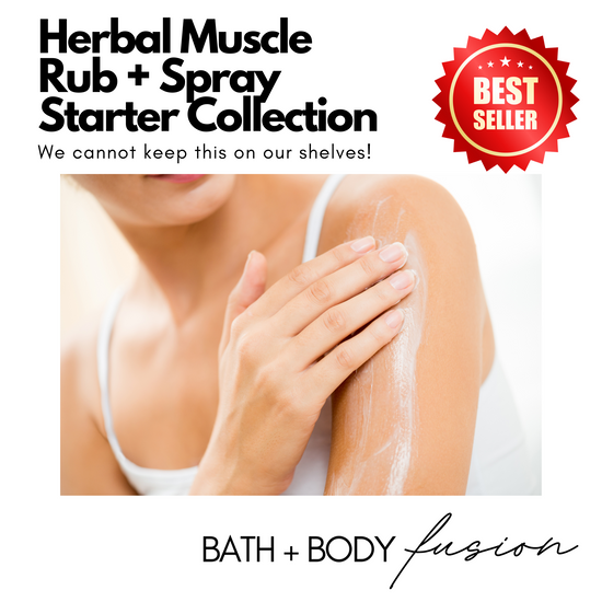 Herbal Muscle Rub + Spray Starter Collection (Qty 6)