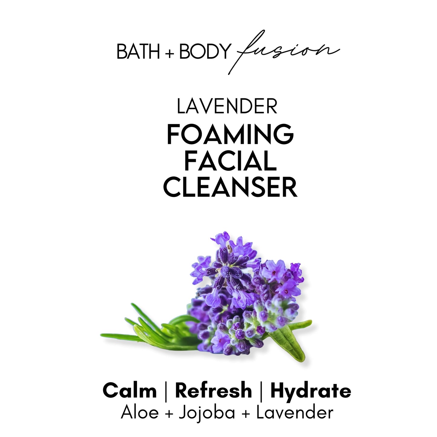 LAVENDER FOAMING FACIAL CLEANSER